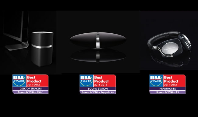 Bowers Wilkins Win Three Product Awards For The European Imaging And Sound Association Eisa Awards 11 12